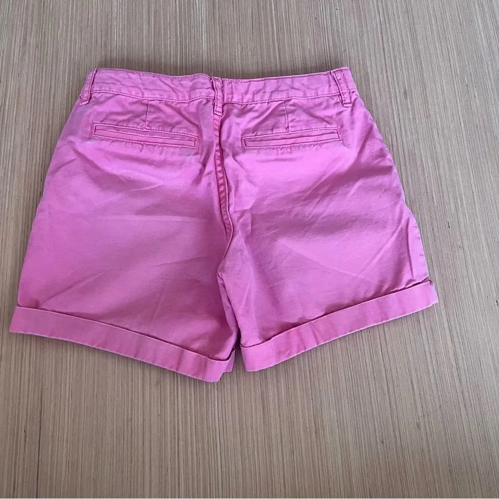 Gap Hot Pink Chino Shorts